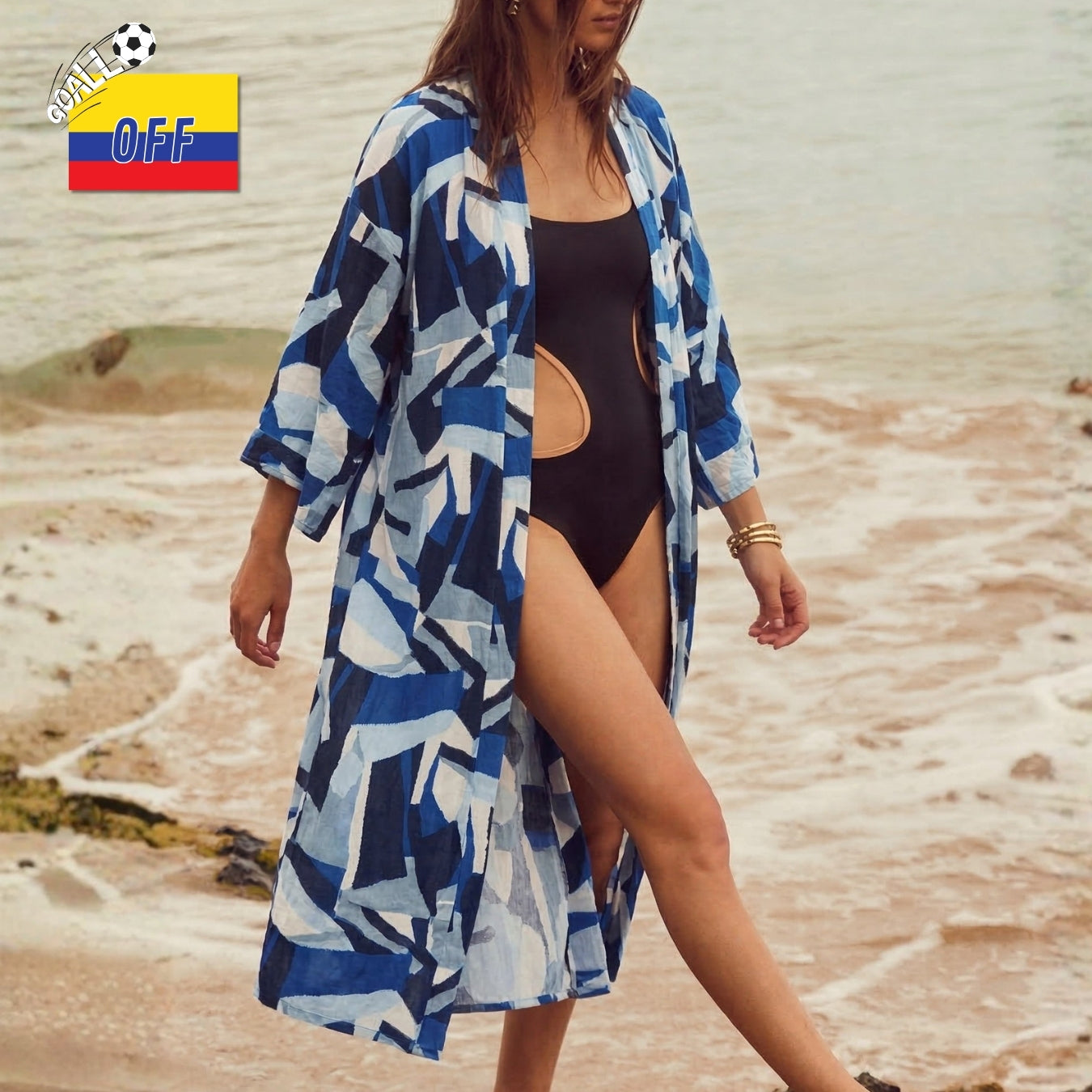 Kimono Bora Bora Azul
