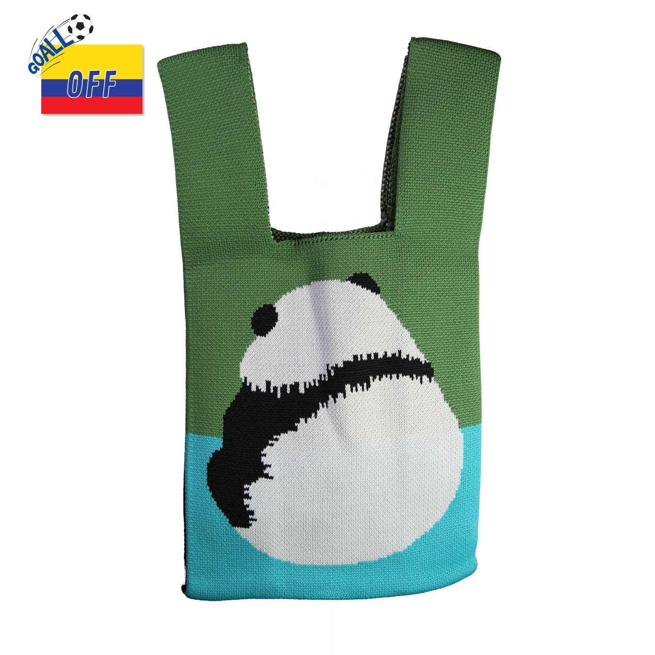 Mini Tote Bag Panda Forest
