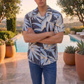 Camisa Brisa Tropical Blue