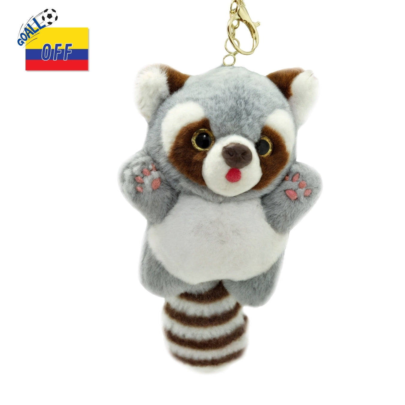 Llavero Raccoon Bandit