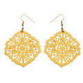 Aretes Mándala Girasol
