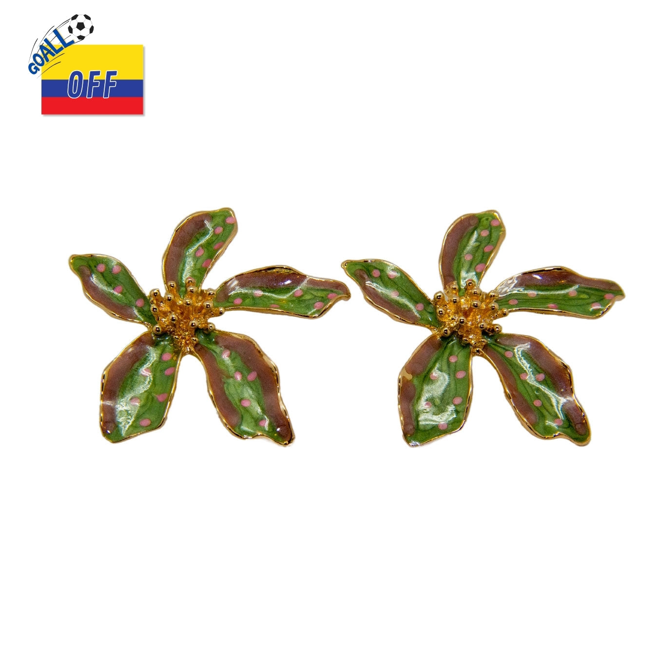 Aretes Flor de Selva