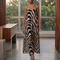Vestido Habana Cebra