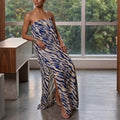 Vestido Habana Print Azul