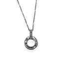 Collar Halo Plateado