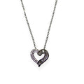 Collar Corazón Entrelazado