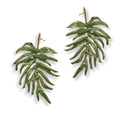 Aretes Palma Salvia