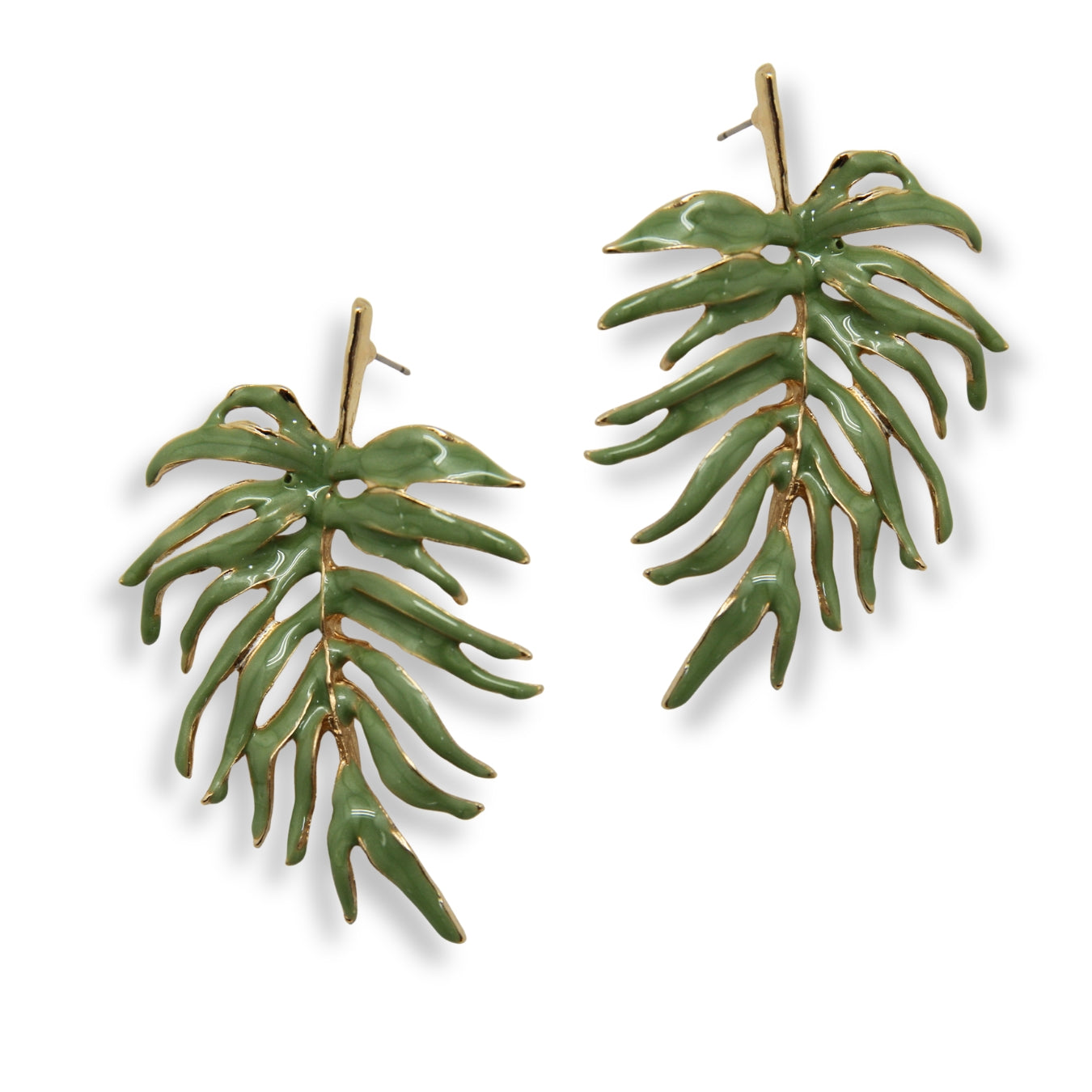 Aretes Palma Salvia
