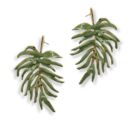 Aretes Palma Salvia
