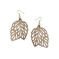 Aretes Fronda Calada