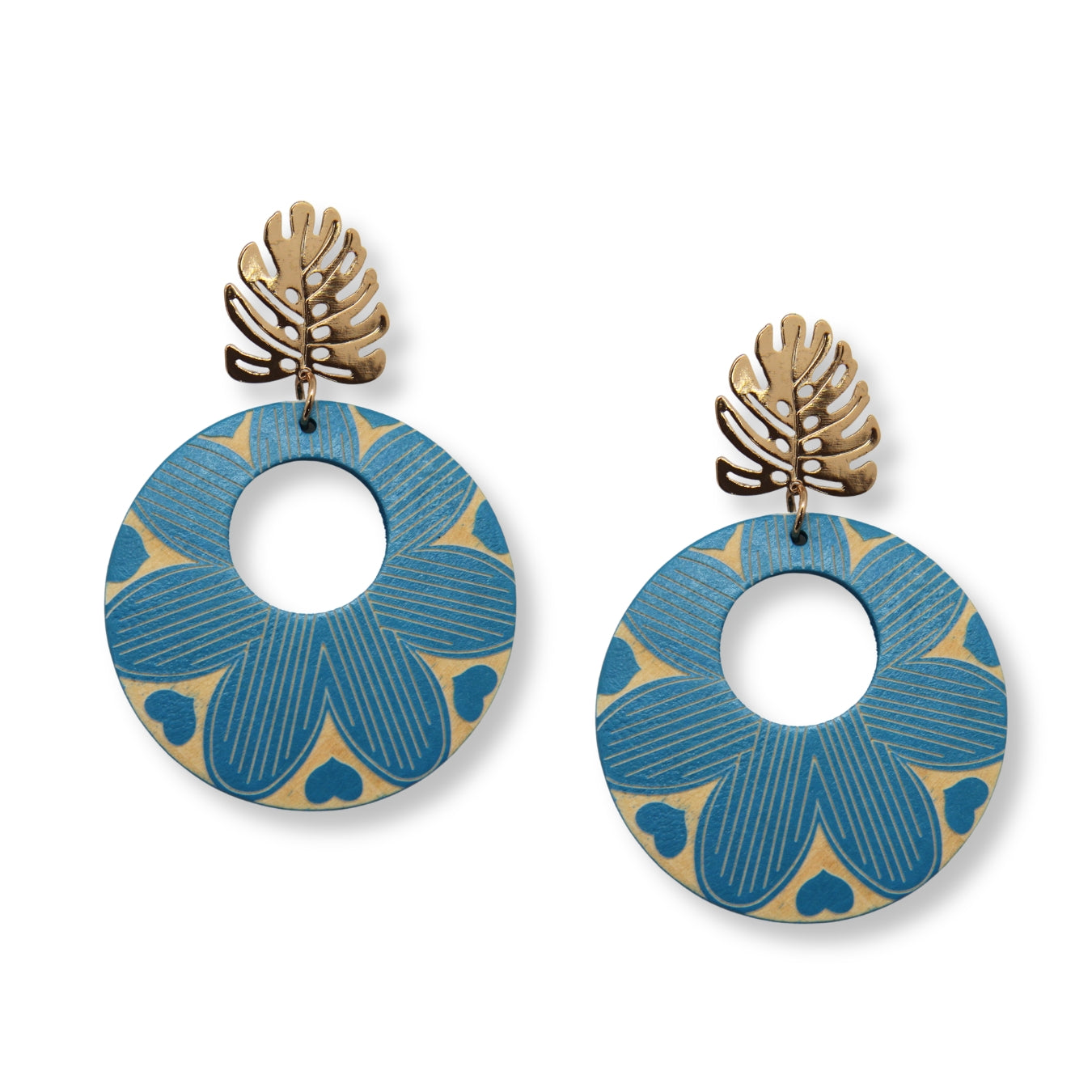 Aretes Monstera