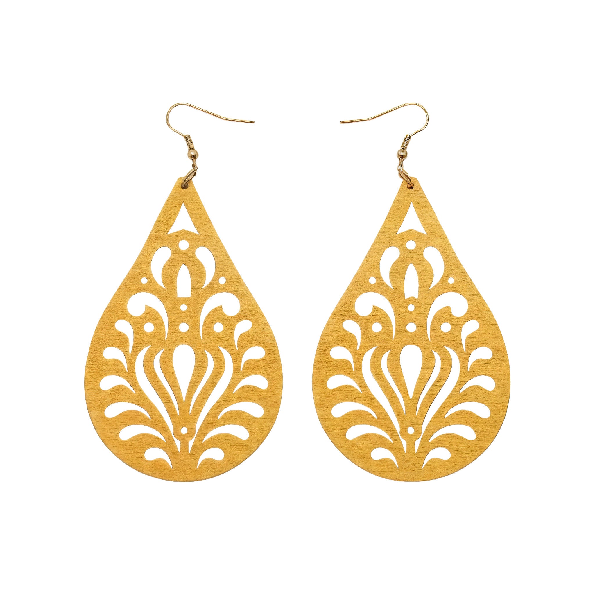 Aretes Gota Ámbar
