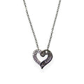Collar Corazón Entrelazado