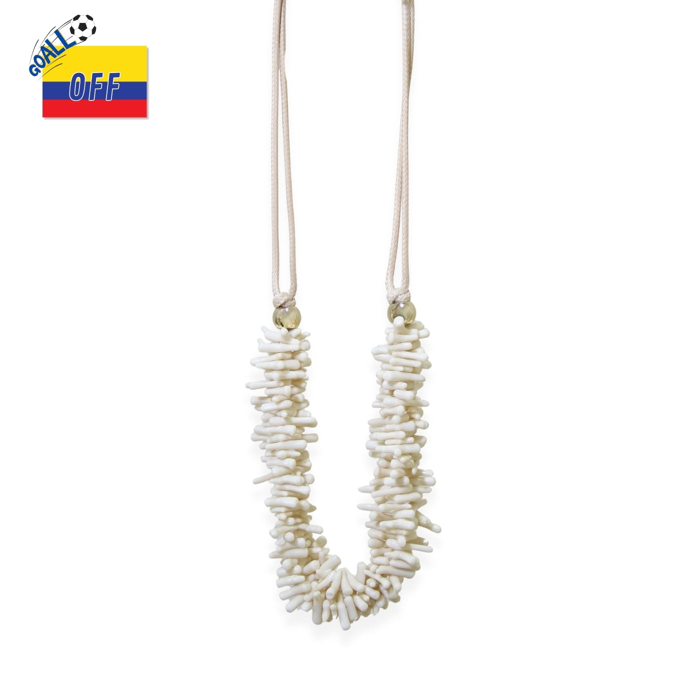 Collar Coral de Marfil