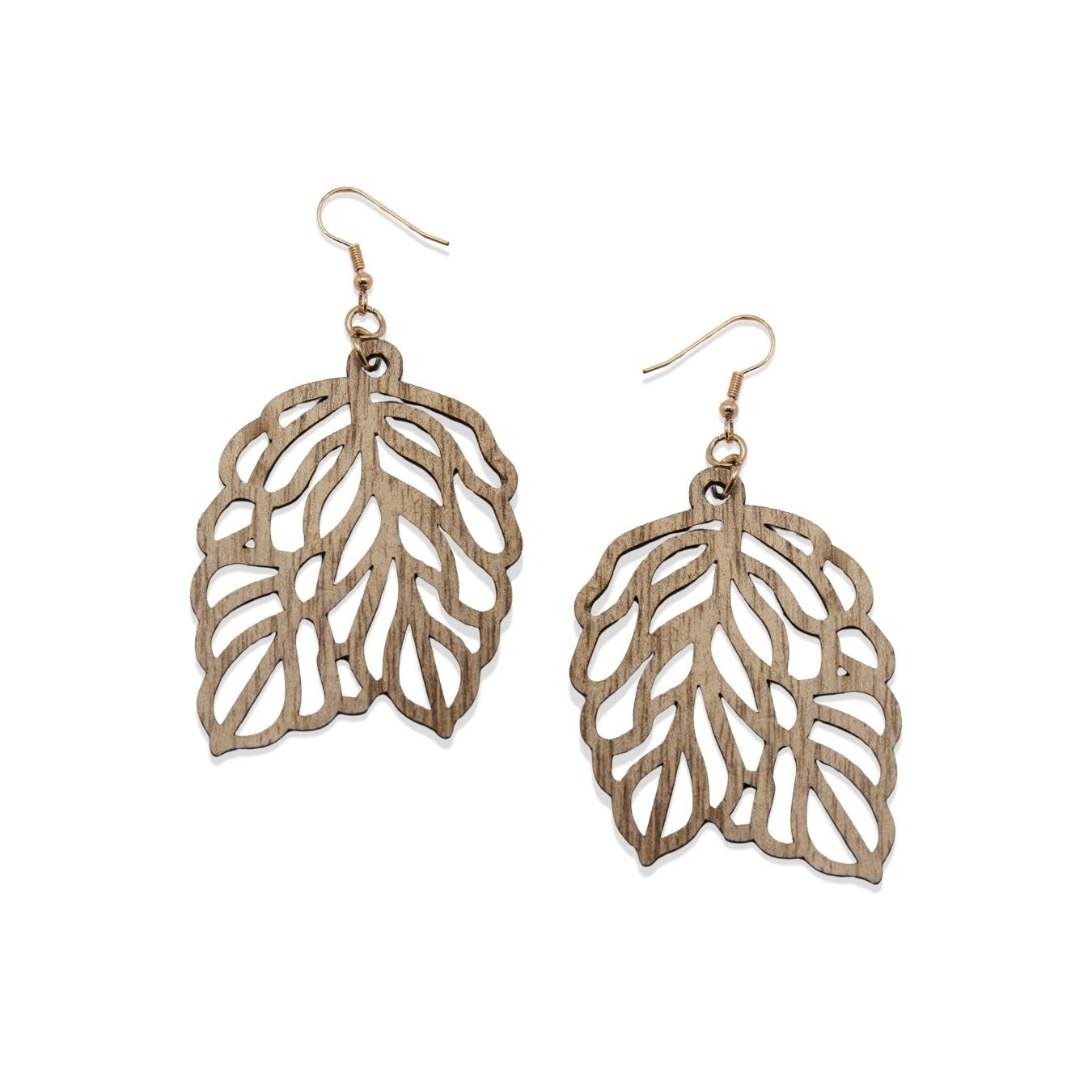 Aretes Fronda Calada