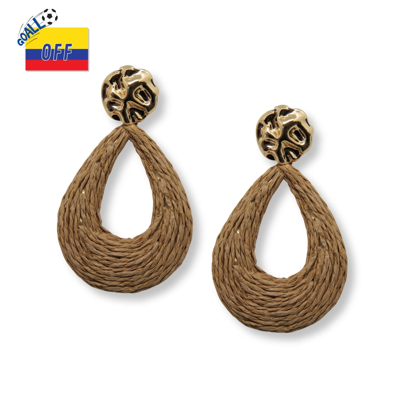 Aretes Lágrima de Arena