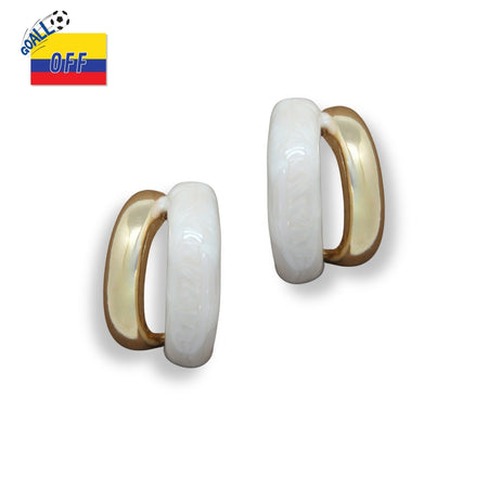 Argollas Dúo Alabastro