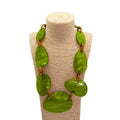 Collar Hoja Tropical