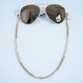 Cuerda para Gafas Diseño Modern Coffe & Gold