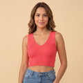 Top Crop Urban Coral