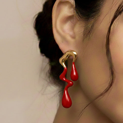 Aretes Sangre de Dragón