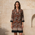 Kurta Merced - Botanical Terracota