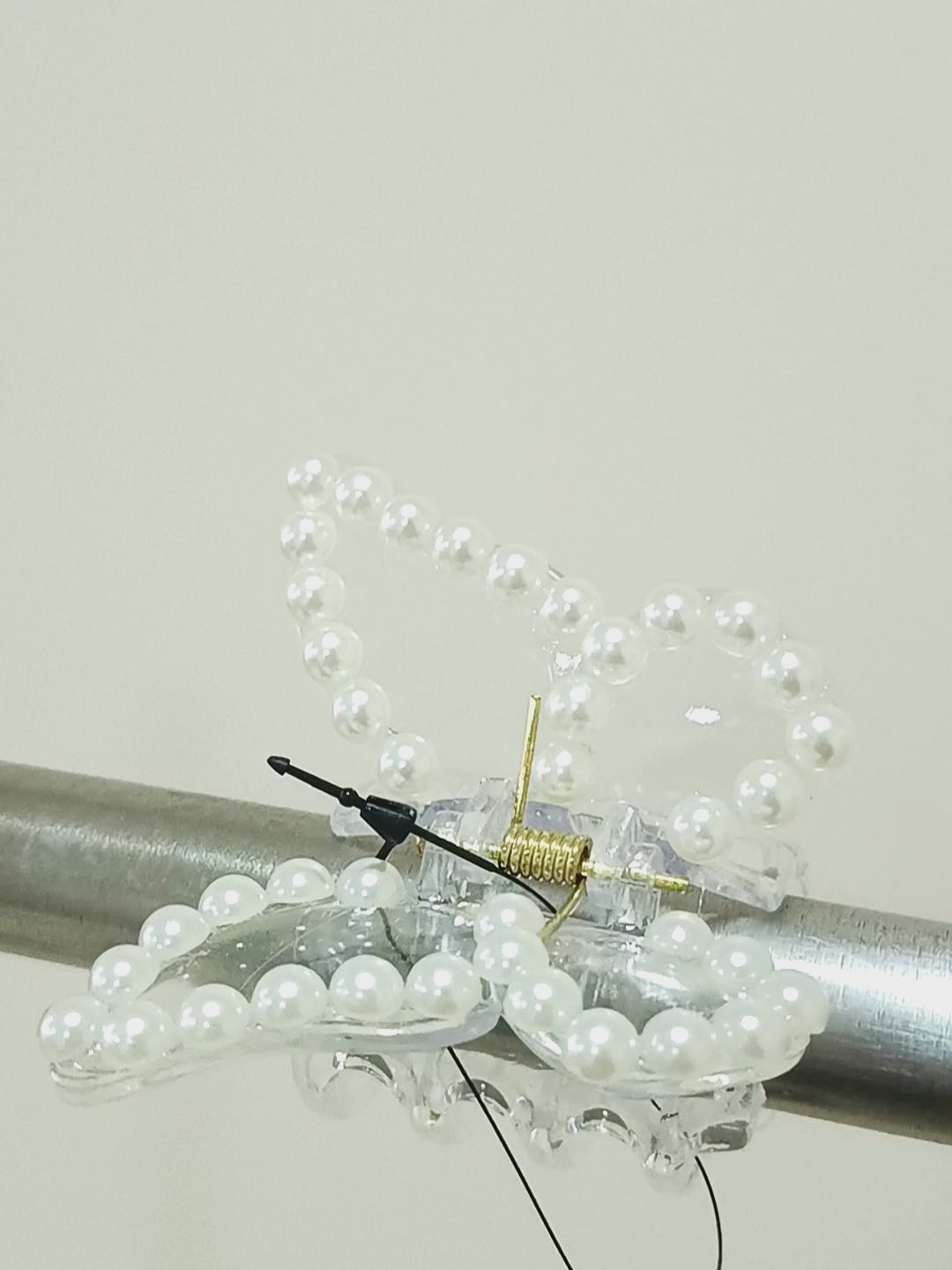 Pinza Mariposa de Perlas