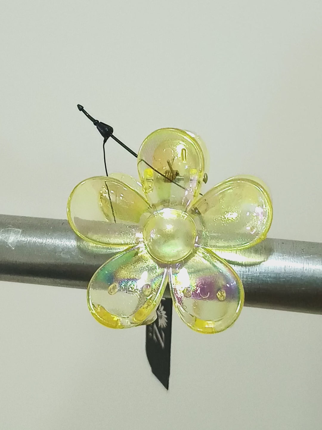 Pinza Flor Irisada